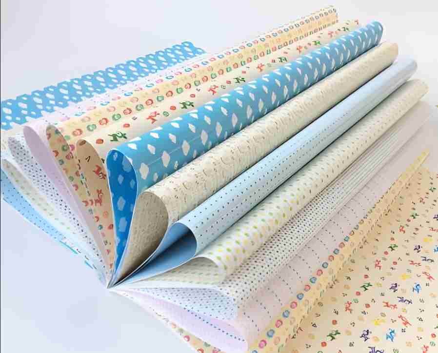 wrapping paper or packing paper